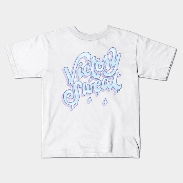 Victory Sweat Kids T-Shirt by polliadesign